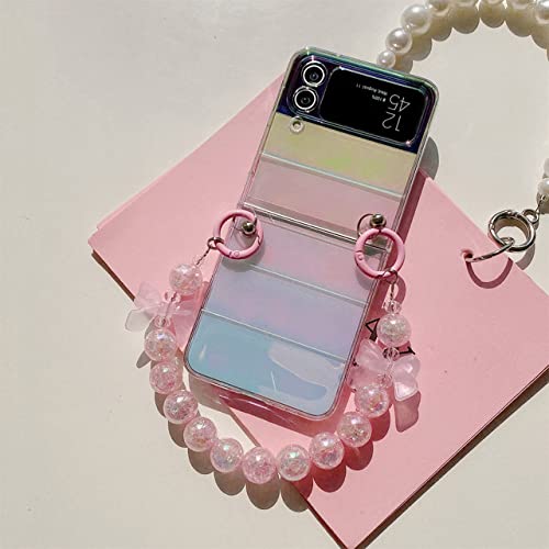Coque antichoc Z Flip 4 avec bracelet anti chute laser
