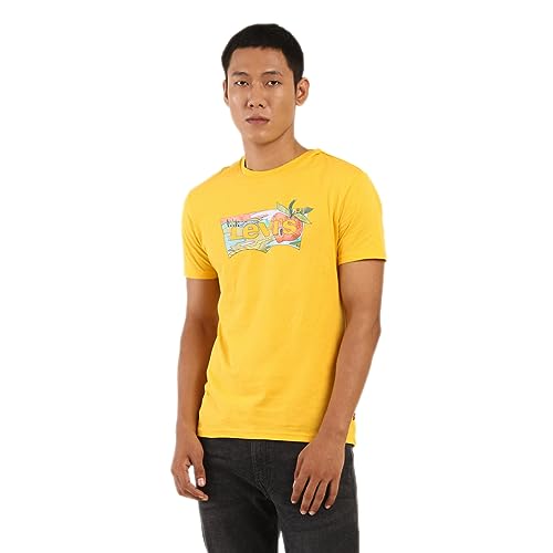 Image of Levi's Men's Cotton Regular Fit Graphic T-Shirt