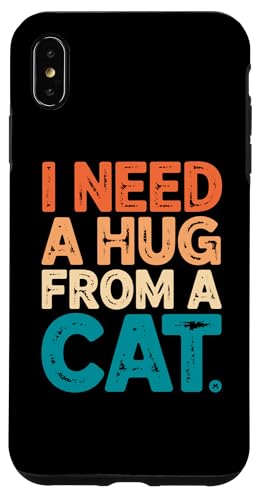 Funny I Need A Hug from a cat �X�}�z�P�[�X iPhone XS Max �p
