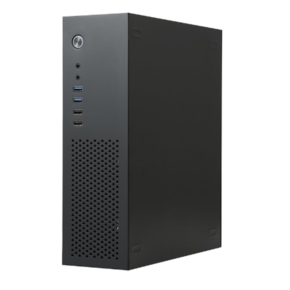 Computer Case SKTC A10 Mini Desktop HTPC Computer Case for MATX 24X24 Motherboard Small 1U 7.3L-image-1