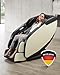 Produktbild WELCON Massagesessel Prestige II in schwarz weiß - 3D Massagesessel für zuhause mit Zero Gravity, Wärmefunktion und 6 Automatikprogrammen