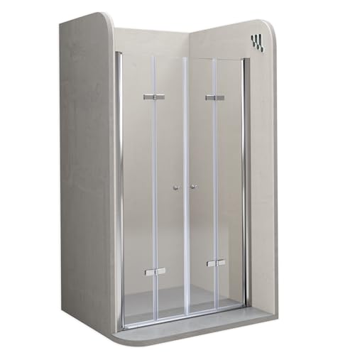 i-flair Doppelfalttür Verstellbereich von 96-100 cm Höhe: 195 cm...