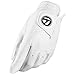 TaylorMade Tour Preferred Cadet Glove (White, Medium), White(Medium, Worn on Left Hand)