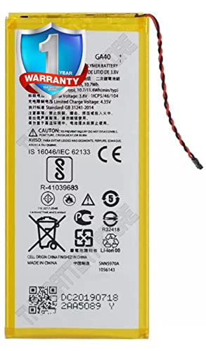 Image of THE BATTERY STORE Orignal GA40 Battery for Motorola Moto G4 Plus XT1643 (GA40) Battery with 1 Year Warranty and high Capacity battrery Backup (for Motorola Moto G4 Plus)