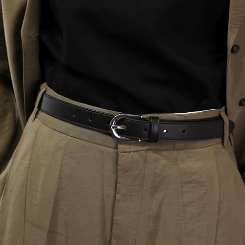 FASHIONGEN - Women genuine Italian leather belt LUNA, Made in France3