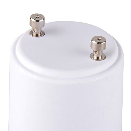 Onite GU24 to E27 E26 Adapter for LED Bulb, GU24 to Medium Base Converts Your Pin Base Fixture to Standard Screw-in Lamp Socket