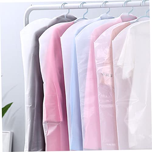 100pcs Dry Clean Hanging Bag Wear Resistant Garment Pouch for Clothing Storage for Laundry and Clothing Stores 7