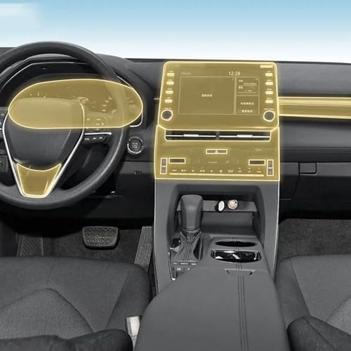 Film protection peinture TPU transparent pour console Toyota Avalon 2019-2024 anti-rayures