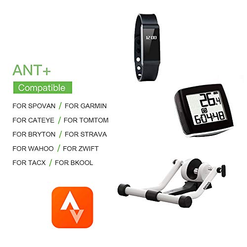 Festnight Velocidade da bicicleta/Sensor de Cadência 2-em-1 Sensor Sem Fio ANT + BT para iOS, Androi