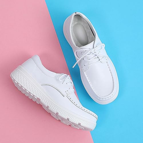 Image of Nurse Shoes for Women Nursing Shoes Zpatos para Trabajar en Restaurante de Mujer Flats for Women