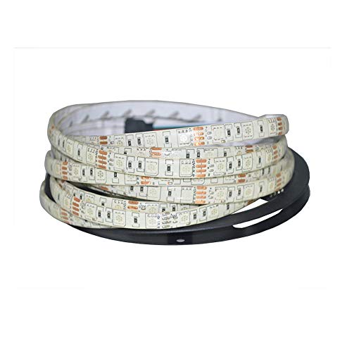 Tira led RGB flexible 16.4 ft 5050 SMD con control remoto miniatura 1