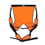 Jeamive Patient Lift Sling Stair Slide Board Transfer Belt Emergency Evacuation Chair Up and Down The Stairs Disability Care Supplies （L：Suitable for Patients Weight More Than 60kg）