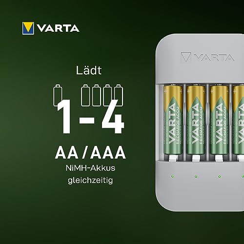 Varta Eco Charger Pro Battery Charger Household Battery Usb - 8