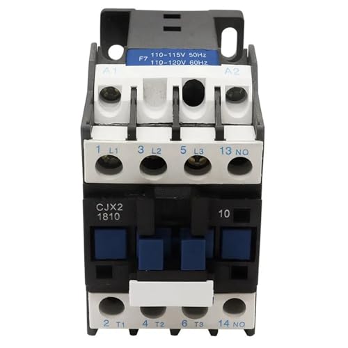 Contacteur tripolaire CJX2 résout les arcs électriques 18A bobine 24V