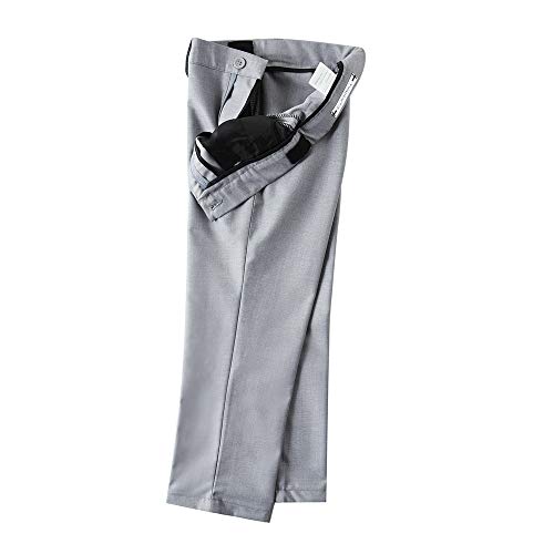 Yuanlu VEST-GRAY-WHITE-2T Boys Gray Suit For Boy Vest Set thumb #6