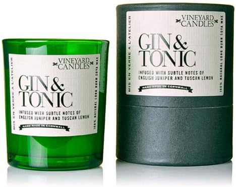 Vineyard Shot Glass Gin & Tonic Candle