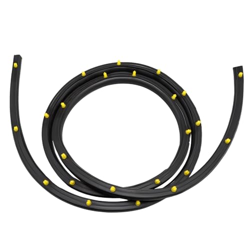 KPALAG Hood Seal Strip Compatible with 2011-2021 Jeep Grand Cherokee 2011-2025 Dodge Durango, Front Seal with Rivets Replace# 68070493AA