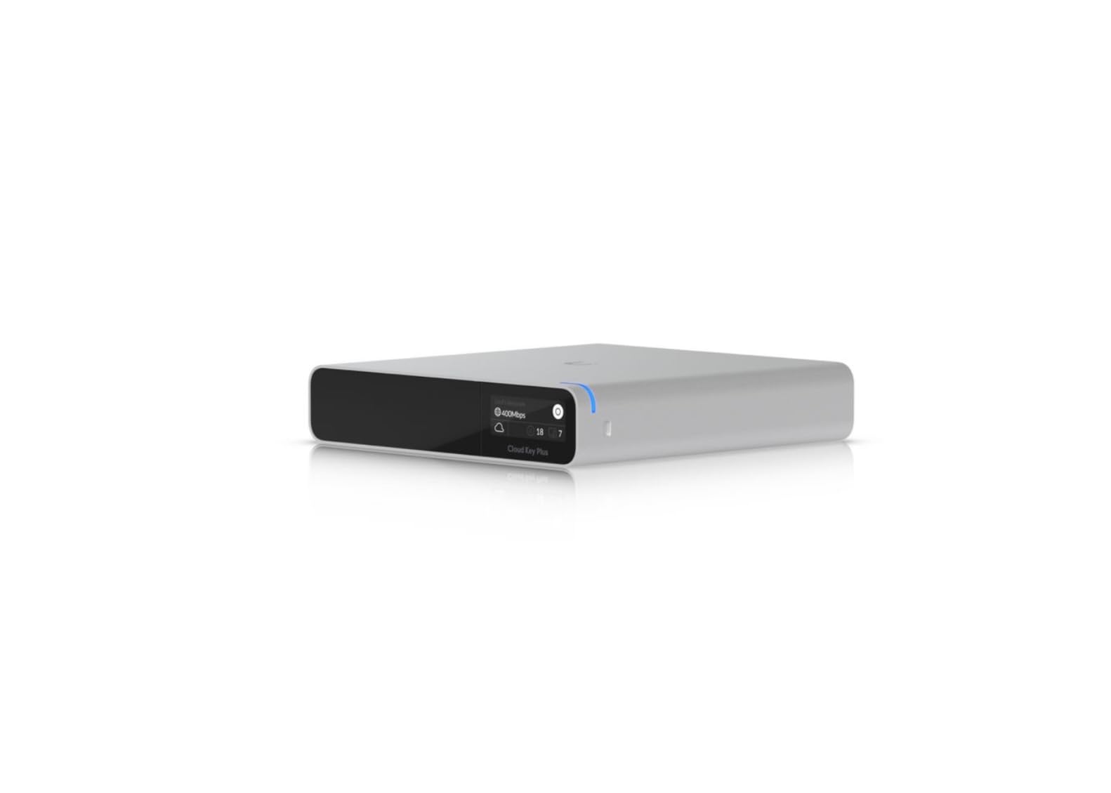 Cloud Key Gen2 Plus (UCK-G2-SSD) – Console di Gestione UniFi con SSD 1 TB Preinstallato – Multi-Applicazioni – PoE o USB-C – Display OLED – Bluetooth