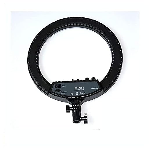 FACAZ LED-ringljus kit bluetooth mobiltelefonhållare skrivbord led ring selfie fotografi ljus nät rött levande ljus fyllning ljus justerbar höjdintervall