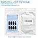 JOS [8 Pack] Webcam Cover, 0.03 inch Ultra Thin Laptop Camera Cover Slide for iPhone iPad MacBook Pro Computer iMac Cell Phone PC Accessories Camera Blocker Slider, Great for Privacy
