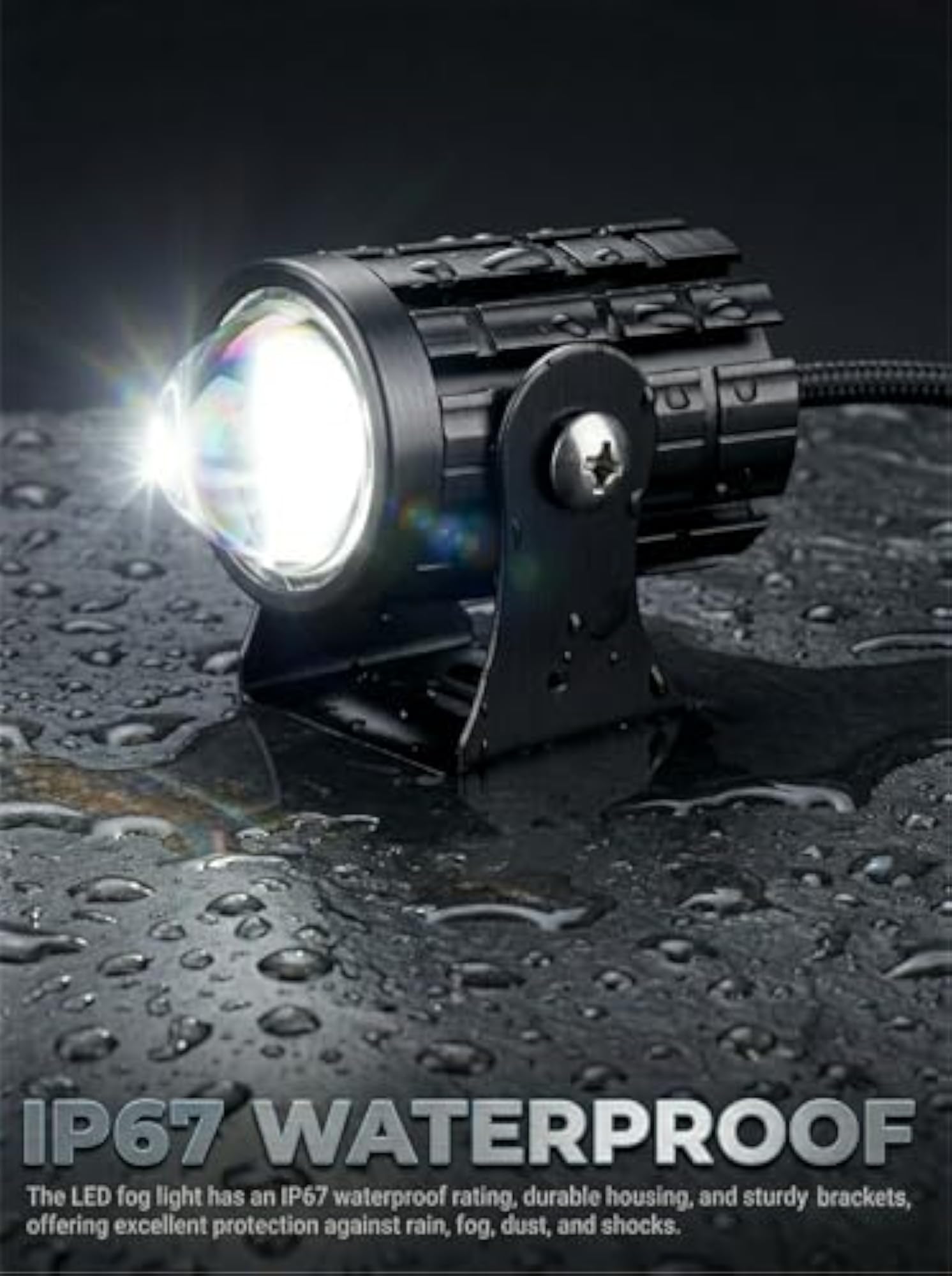 LED Dual Colour Fog Spotlight