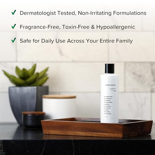 Boldly Basic Fragrance Free Shampoo - Gentle On Sensitive Skin And Hair thumb #2