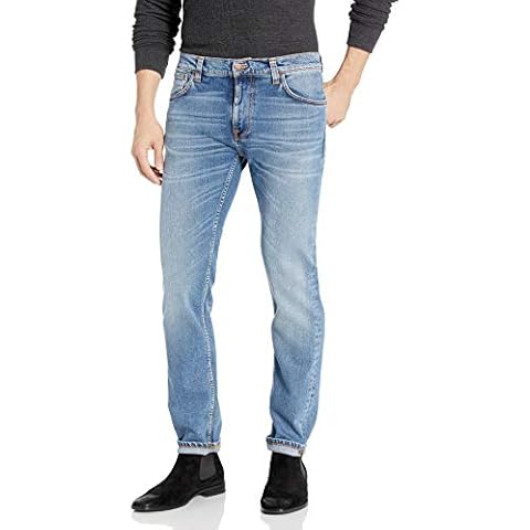 Nudie Jeans Unisex Thin Finn Lost Orange Cover