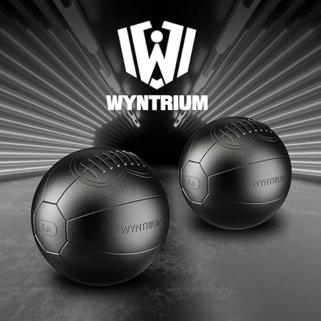 Weighted Medicine Ball 8lb, Wall Ball, Soft Leather Medicine Balls for Exercise with Grip Enough for Core Strength Training, Balance, Recovery and Full-Body Workout, Black