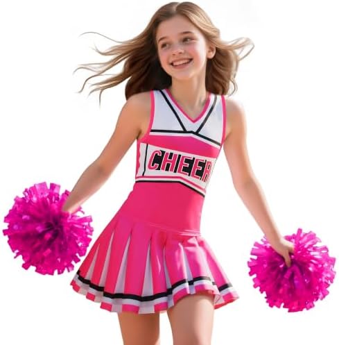 Gortykor Cheerleader Costume for Girls Cheerleading Outfit for Ha...
