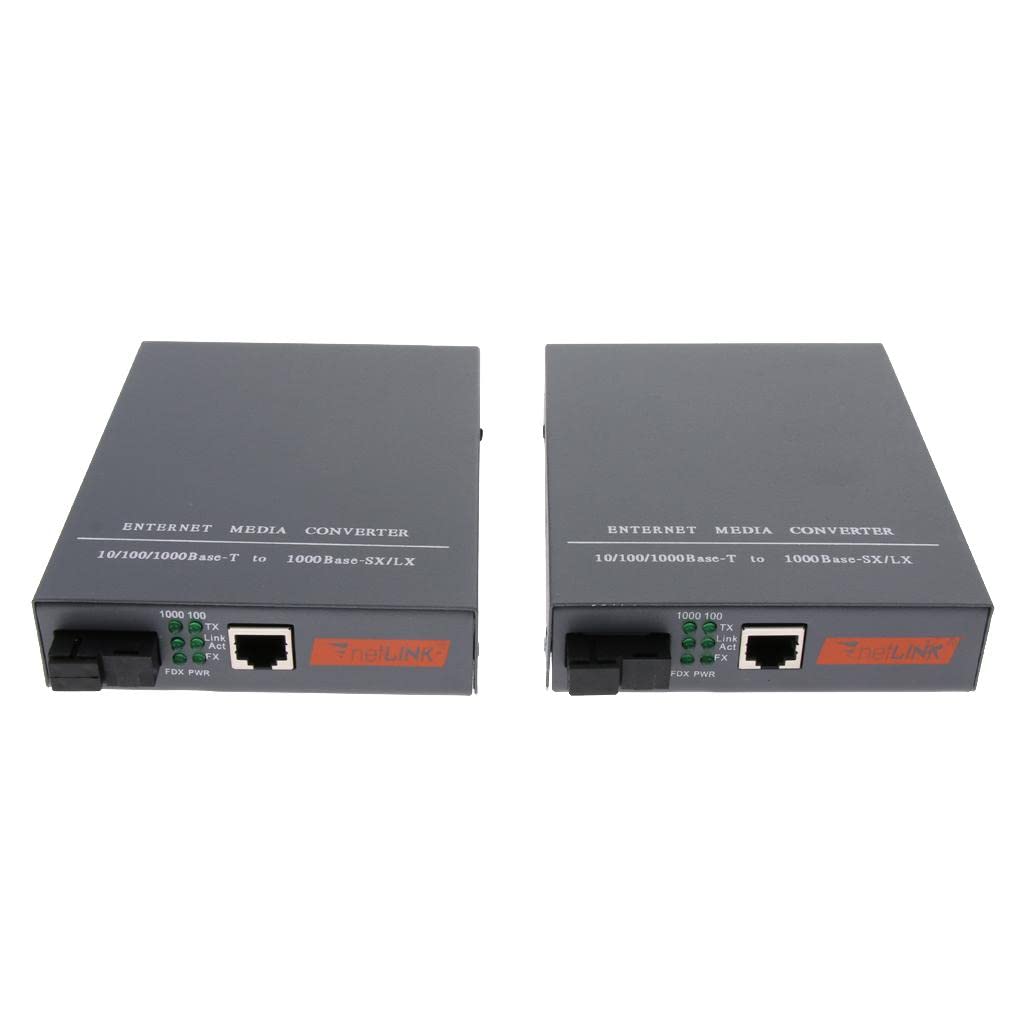 CALANDIS™ 2X 1000Mbps Built-in Ethernet Media Converter Single Mode Fiber Transceiver | Switch Modules | Switches & Hubs | Enterprise Networking, Servers-image-43