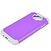 For Samsung Galaxy J7 (2015 Version) Case, LK [Shock Absorption] Drop Protection Hybrid Armor Defender Protective Case Cover (Violet)