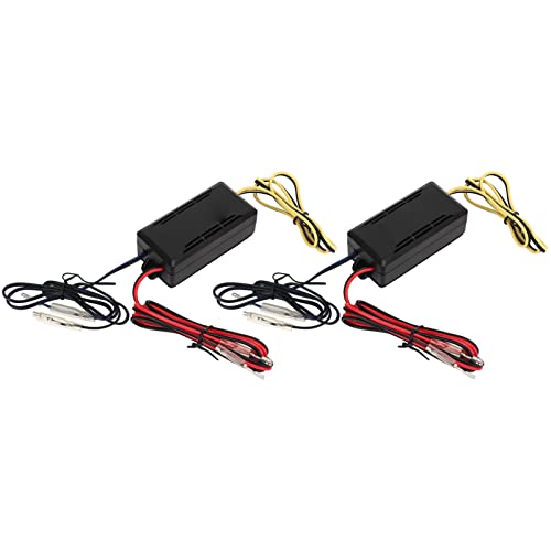 RASTKY Hochleistungs-2-Wege-Lautsprecher-Crossover, Hitzebeständiger Frequenzteiler, 12 V, Zur Klangverbesserung Im Auto