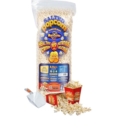 MacCorns Salted Butter Popcorn Bulk Pack Cover