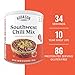Southwest Chili Mix Emergency Food Supply, 34 Servings, 10 Year Shelf Life, 8 Grams of Protein per Serving, Certified Gluten Free - Dehydrated Meals, Survival Food Camping Essentials Can