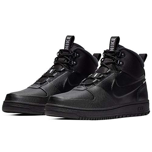 Nike Men's Path Winter High Top Sneaker (Black, Numeric_9)