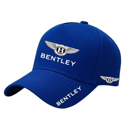 ZGNBKLS Basecap Herren für Bentley, Einstellbare Baseball Cap Freien Alle Jahreszeiten Auto Baseball Cap,C
