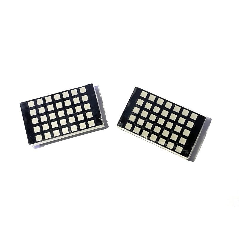 10PCS F1.9mm 5x7 Dot Matrix Digital Tube Luminous Module LED Digital Display Luminous Screen