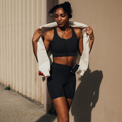 Hanes Women's Moves Bike, Soft & Stretchy Workout Shorts with Interior Pocket, Moisture-Wicking, 3” Or 7" Inseam2