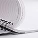 imSTONE Wire-Bound Stone Paper Waterproof Notebook. 60 Pages 8.5” x 11”. Black Marble Cover