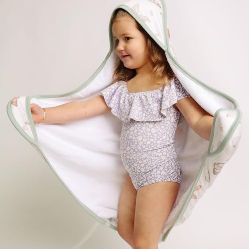 Image of Copper Pearl Premium Knit Hooded Bath Towel Luna