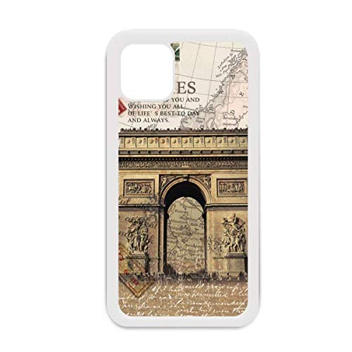 Coque iPhone 12 Pro Max Paris Arc de Triomphe blanche pour protéger votre smartphone avec style