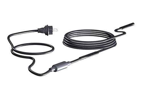 Sarei Dachrinnenheizung zum Frostschutz | Wasserfeste Rohrbegleitheizung | Heizkabel mit 5m Länge | Made in Germany