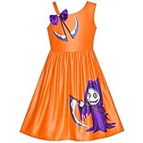 Girls Dress Halloween Ghost Sickle Witch One Shoulder Costume Size 8