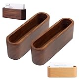 Leichte Handhabung: Das einfache Design ermöglicht ein schnelles Einlegen und Entnehmen von Visitenkarten, sodass Sie stets flexibel und organisiert bleiben.