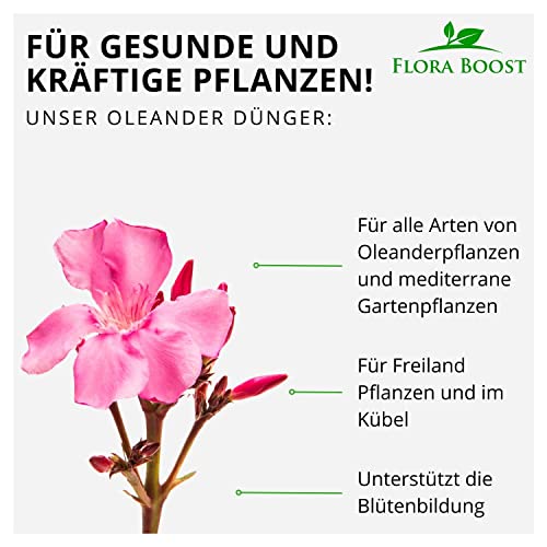 Mediterraner Flora Boost Konfitee Oleander Dünger 500ml für Pflanzen