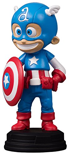 Gentle Giant Captain America Animated Marvel Statue, Full Color, 8 x 2 x 2.5