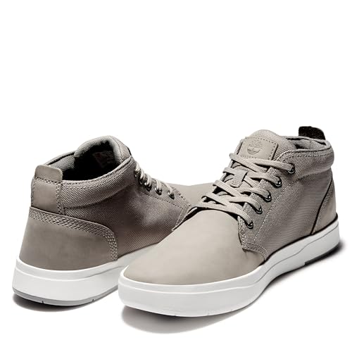 Timberland Timberland Men's Davis Square Chukka Shoes, Medium Grey, 8.5 Medium