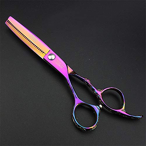 Ciseaux de coupe de cheveux d'excellence 6 pouces pour gaucher