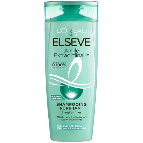 Shampooing purifiant Elseve cheveux normaux ayant tendance à regraisser