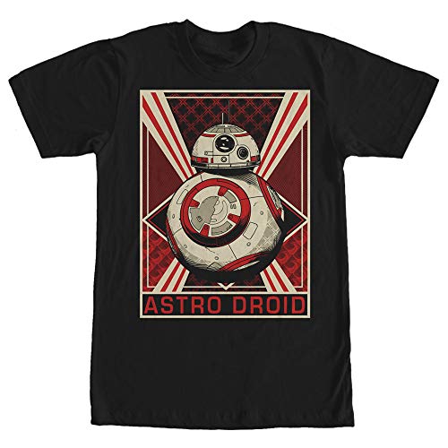 T-Shirt Star Wars BB-8 Homme en Coton Durable pour Geek Passionné